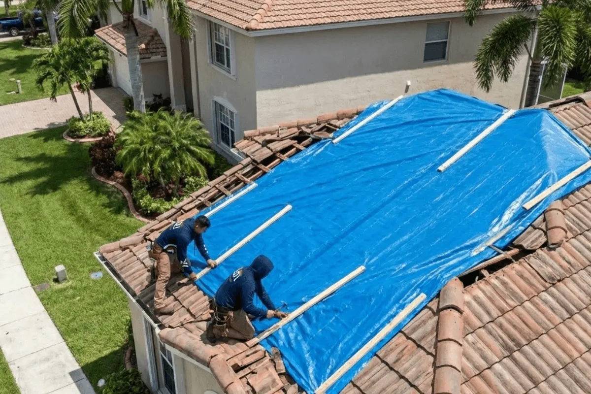 Emergency Roof Tarping