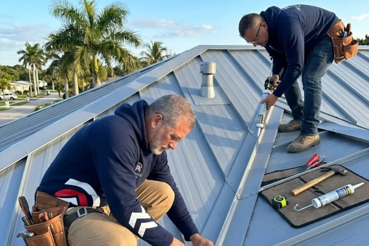 Professional Metal Roof Repair