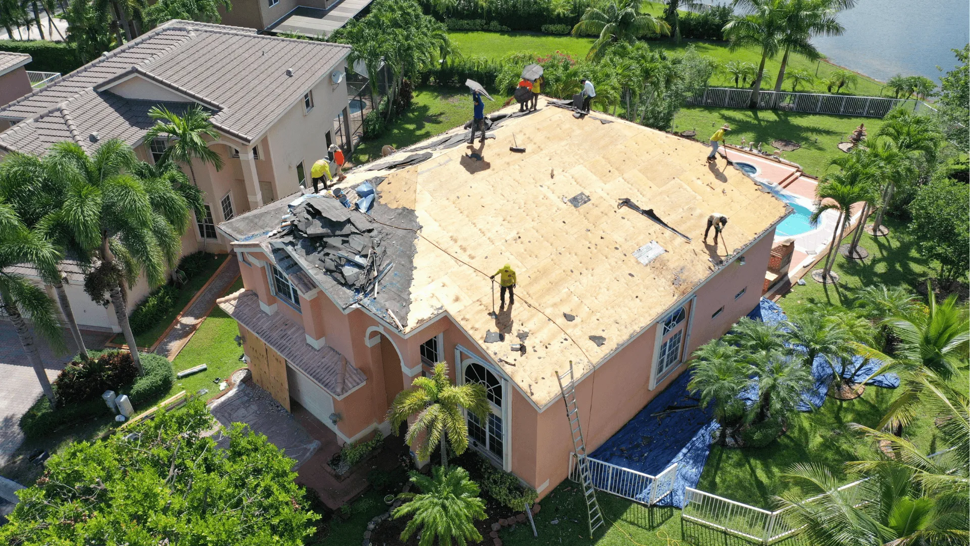 Professional roofing services in Hialeah, Miami-Dade County, Florida