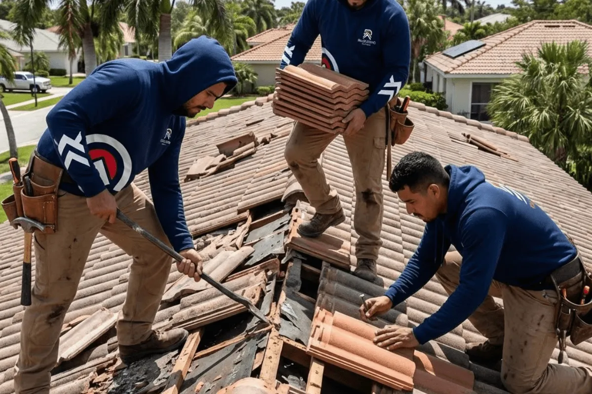 Storm Damage Roof Restoration